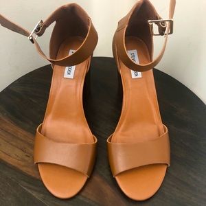 Steve Madden open toe high heel sandal.